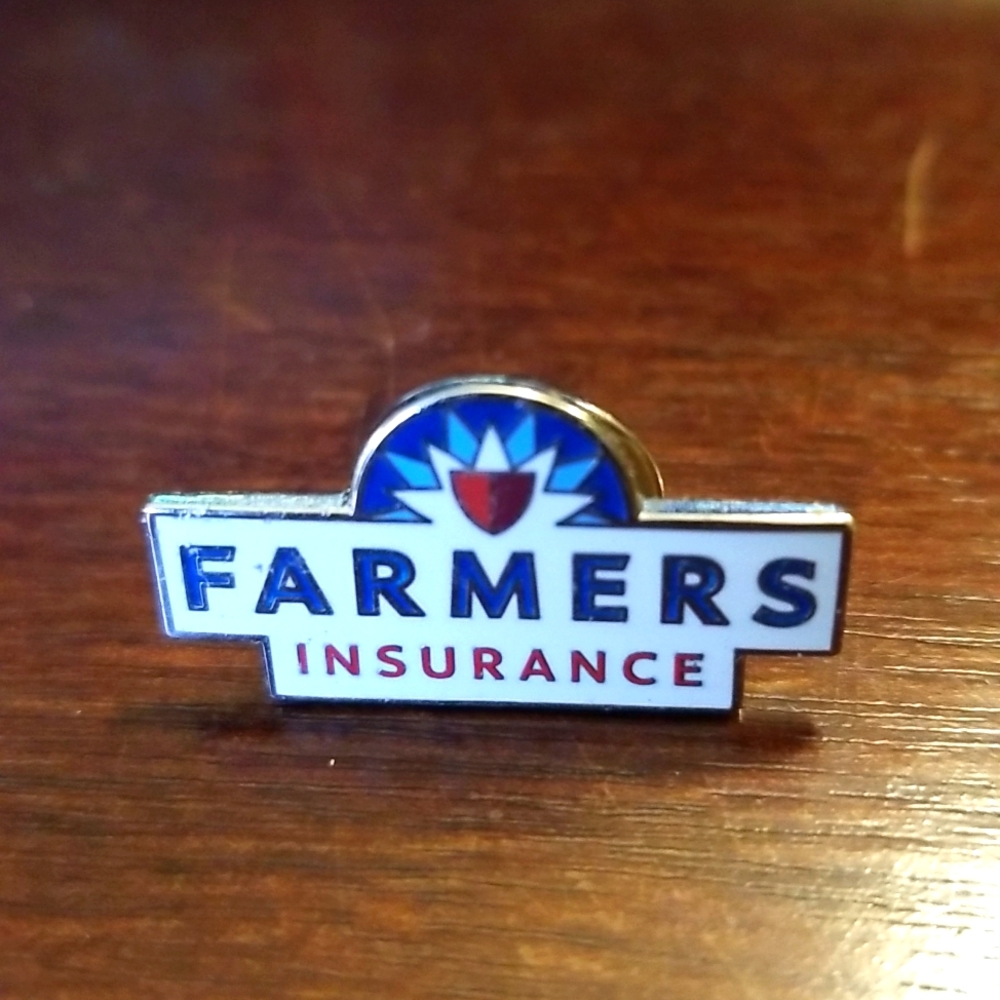 Farmers (new logo) Pin